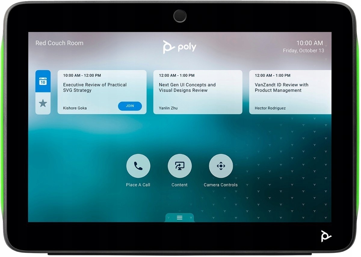 Dotykový ovládač POLY TC10, čierny 875K5AA